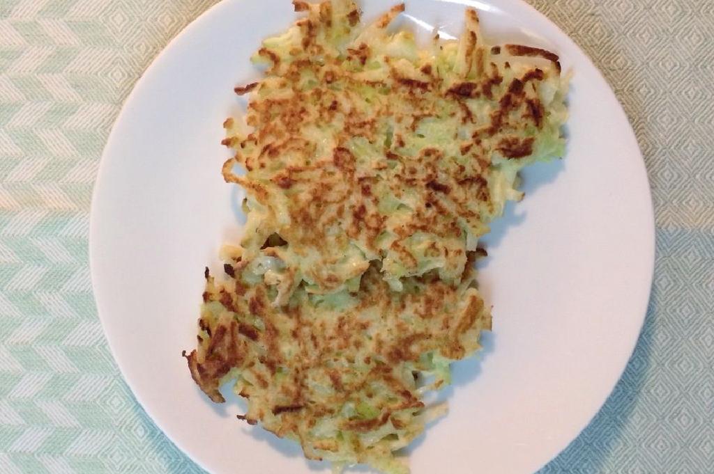 Kohlrabi Fritters 簡単なレシピ