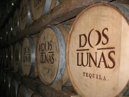 Dos Lunas Tequila Barrels
