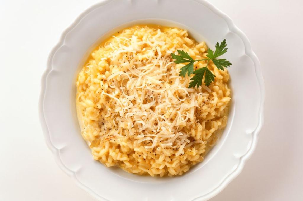 Ricetta Di Formaggio Vegetariano Risotto