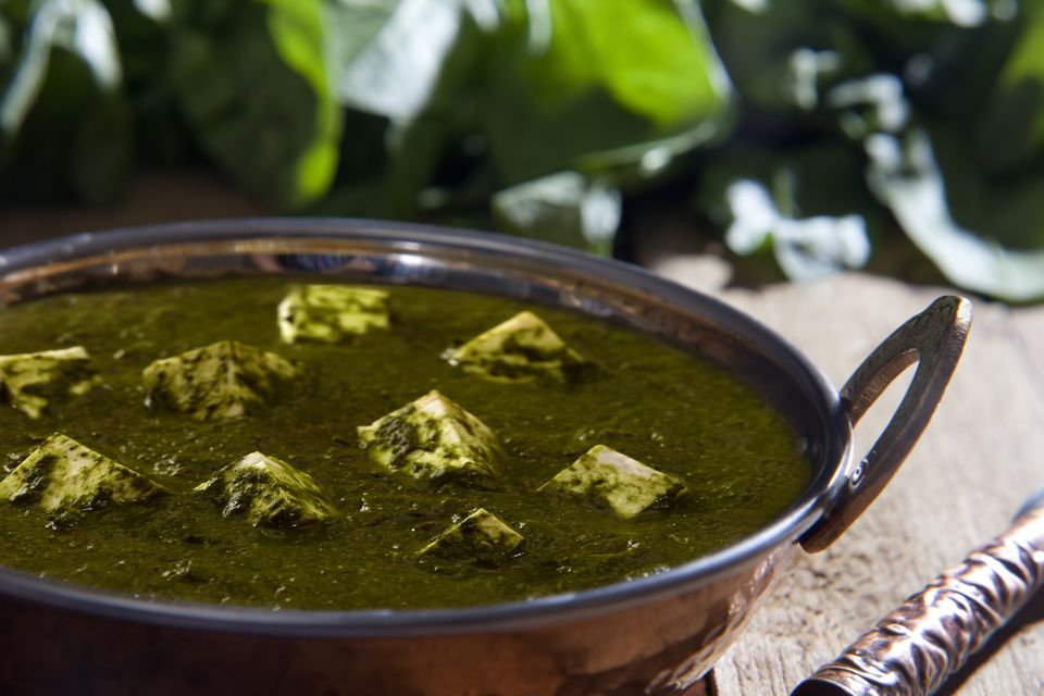 palak paneer,印度食物