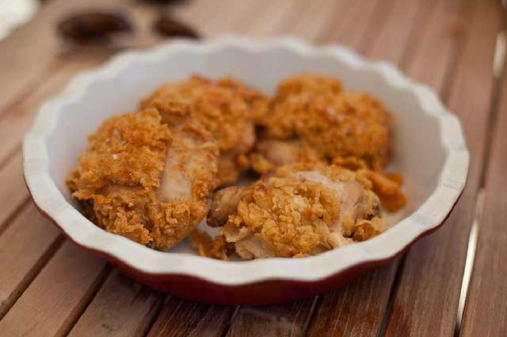 ricetta a basso contenuto di grassi per friggere pollo