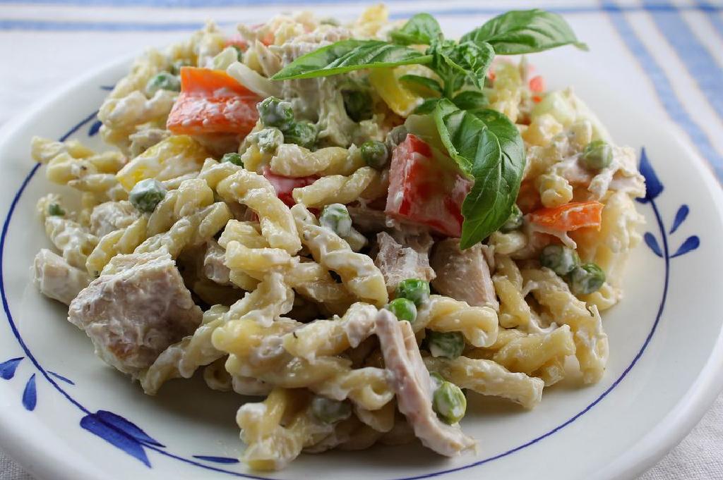 Green Goddess Chicken Pasta Salad