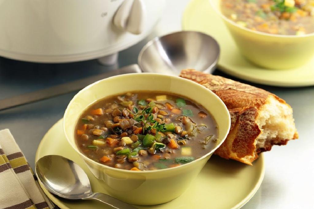 Resep Sup Crockpot Lentil