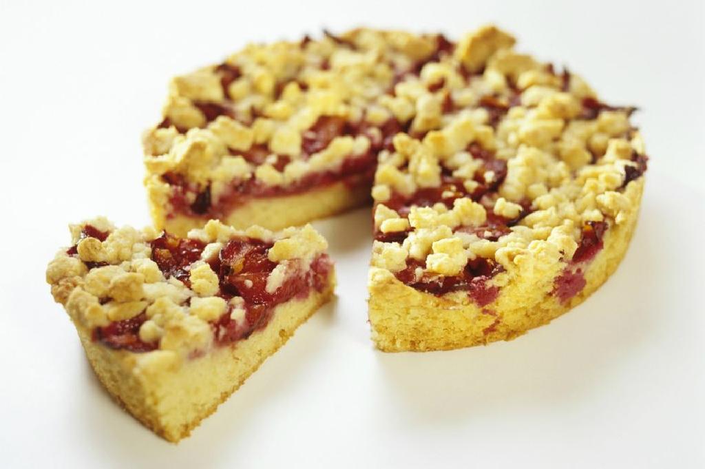 Gateau Streusel Allemand Avec Des Cerises Recipe