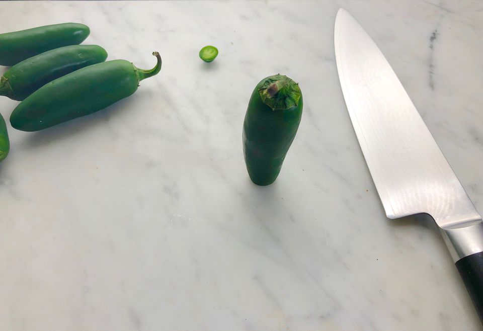 Le Moyen Facile De Couper Jalapeño Chiles